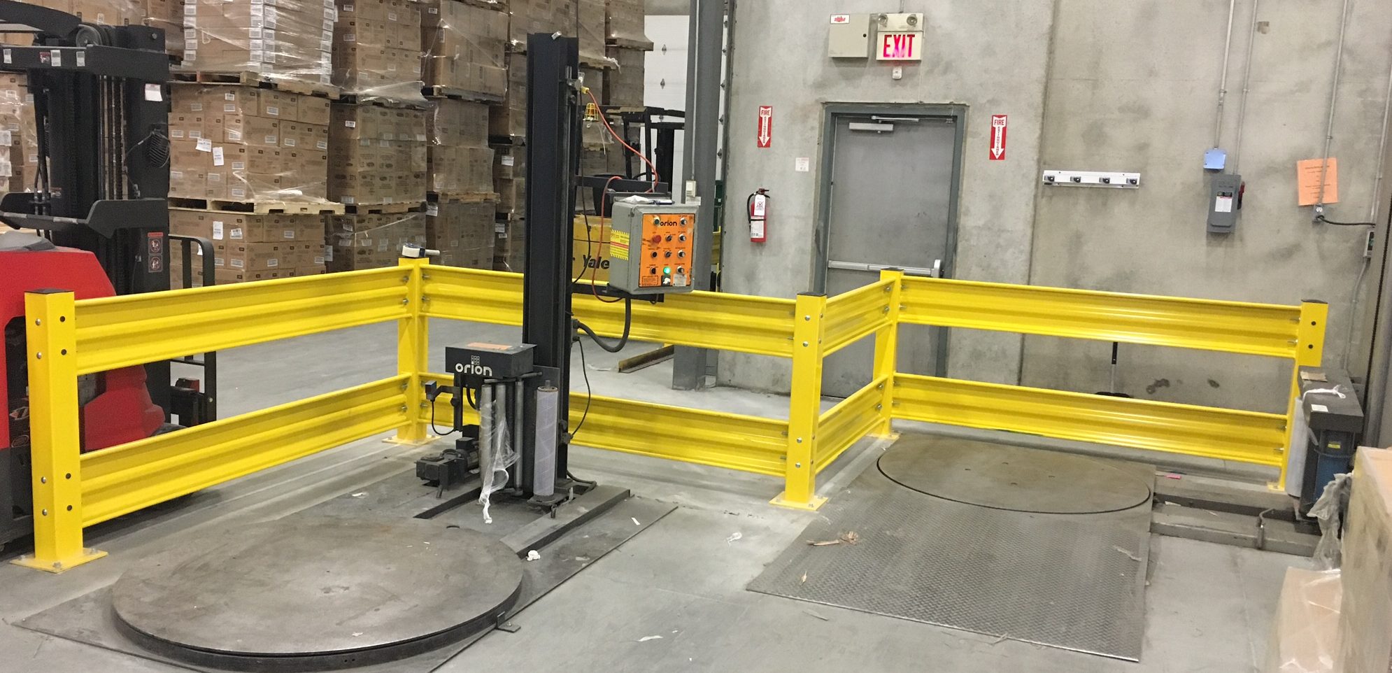 Warehouse Storage Guardrails Dynamic Material Handling Solutions